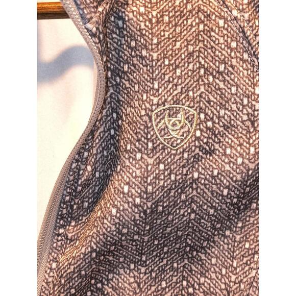 Ariat Tek Cold Series Gray Vest Full Zip Womens Size Small Sleeveless - Picture 5 of 6